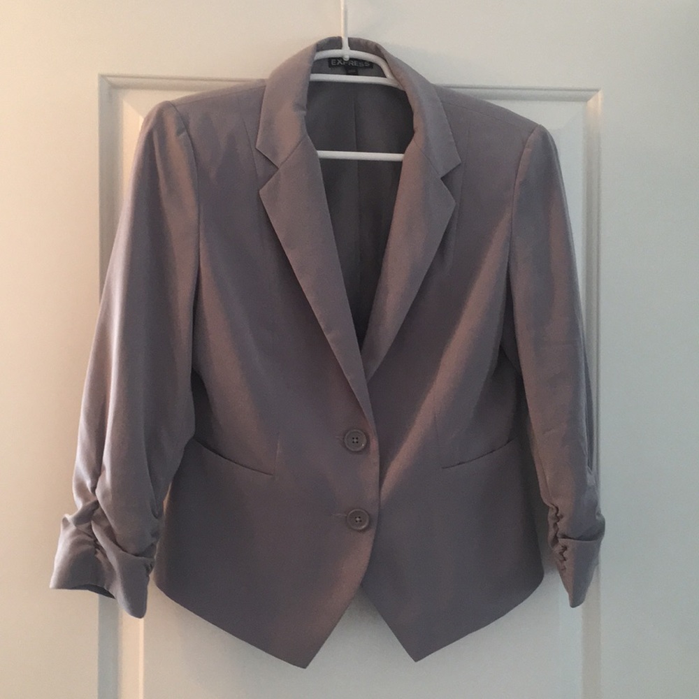 Cropped Express Blazer